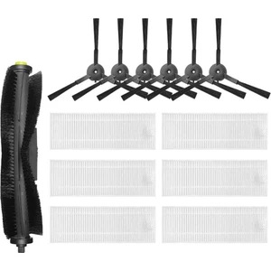 Shuai Yan 13 Adet Rulo Fırça Filtre Yan Fırça Qihoo 360 S10 X100 Max Için Yedek Parçalar Robotik Elektrikli Süpürge (Yurt Dışından)