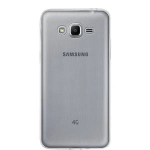 Case World Samsung Galaxy J2 Prime Uyumlu ile Uyumlu Kapak Şeffaf Silikon ile Uyumlu Kılıf