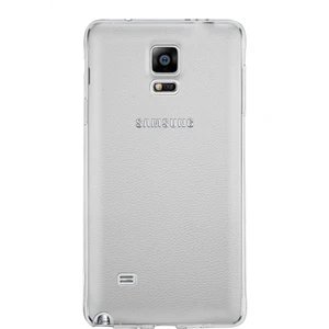 Case World Samsung Galaxy Note 4 Kapak 1mm Şeffaf Silikon Kılıf