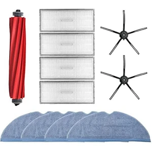 Shuai Yan Aksesuar Xiaomi Roborock S7 T7S T7 Robot Süpürge Ana Yan Fırça Paspas Bezleri Filtre Yedek Parça Kiti (Yurt Dışından)