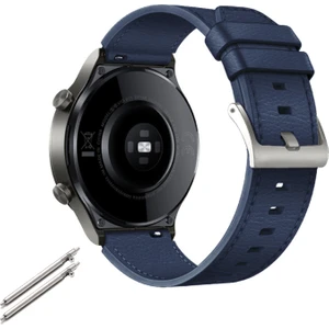 Huawei Watch Gt2 Pro Hakiki Deri Kayış 22 mm. Evrensel (Yurt Dışından)