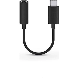 Type C 3.5 mm Kulaklık Çevirici Siyah