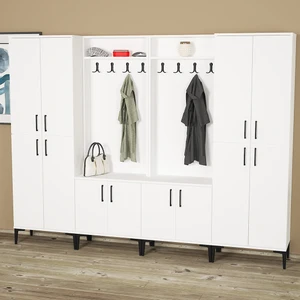 Kalender Dekor Rose-1-1-4-4 Portmanto Vestiyer Ayakkabılık RS01