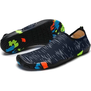 Su Geçirmez Unisex Spor Koşu Plaj Yüzme Ayakkabısı Lacivert