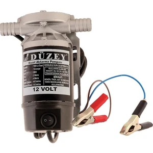 12 Volt 3/4''Çıkışlı Dıştan Çekme Sıvı Transfer(Mazot Aktarma) Pompası(Mazot,Zeytinyağ,Süt,Yağ)