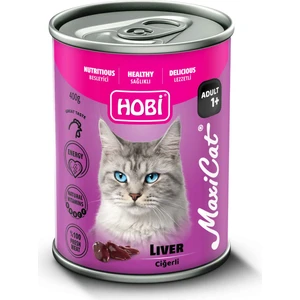 Maxicat Ciğerli Kedi Konserve 400 gr