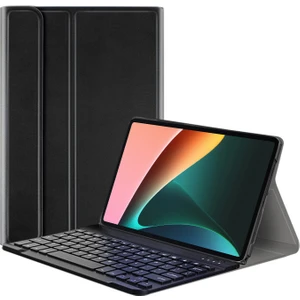 Xiaomi Pad 5 Tablet Bluetooth Klavyeli Standlı Kılıf - Bkk1