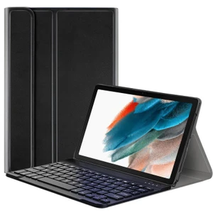 Samsung Galaxy Tab A8 SM-X200 10.5 (2021) Bluetooth Klavyeli Standlı Kılıf - Bkk1