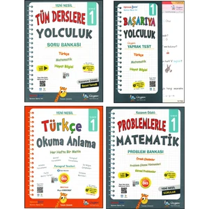 Üçgen Yayıncılık 1. Sınıf Tam Set 4 Kitap