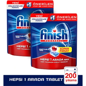 Hepsi Bir Arada Tablet 2 x 100'lü