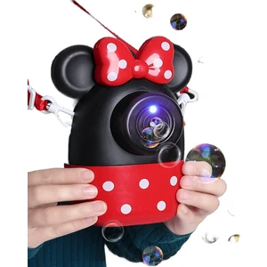 Disney Mickey Mouse Minnie Otomatik Kabarcık Üfleme Makinesi Aydınlatma Müzik Açık Yaz Oyuncaklar Bebek Banyo Oyuncakları Çocuk Ler | Kabarcıklar (Yurt Dışından)