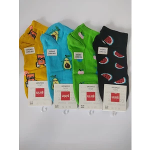 Erkek Desenli Çorap 4'lü Set