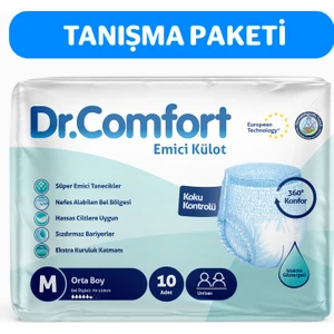 Yetişkin Emici Külot Medium 10'Lu 1 Paket 10 Adet