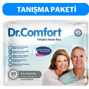 Yetişkin Bel Bağlamalı Hasta Bezi Ekstra Large 30'Lu 1 Paket 30 Adet