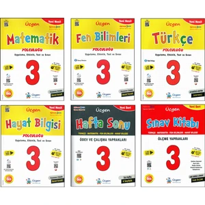 Üçgen Yayıncılık 3. Sınıf İlkokull Seti 6 Kitap