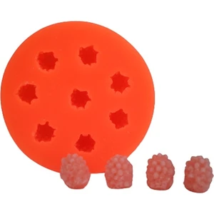 Ahududu Silikon Mum Kalıbı - M169