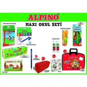 Maxi Okul Kırtasiye Seti 12 Parça