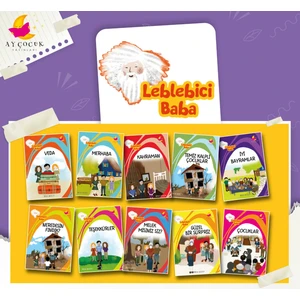 2. ve 3. Sınıf Hikaye Kitabı Seti Leblebici Baba Serisi 10 Kitap - Irem Aksoy (Ciltli)
