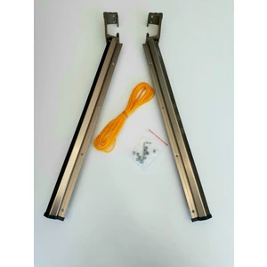 Alm Alüminyum Çamaşır Kurutmalık Balkon Çamaşır Askılığı Kare 60 x 25 mm. Bronz