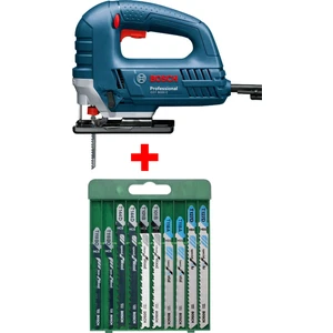 Professional Gst 8000 E Dekupaj Testere Dekopaj + 10 Parça Metal Ahşap Karışık Testere Bıçağı