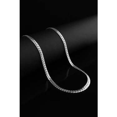 Trend Collection Erkek Gümüş Balık Sırtı Çelik