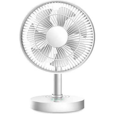 Xinh Şarj Edilebilir Sessiz Masa Fan Taşınabilir Mini Standı Küçük USB Fan Büro Için Şarj