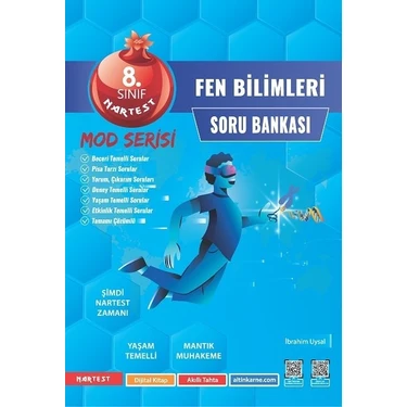 Nartest Yayınevi 8. Sınıf Mod Fen Bilimler Soru