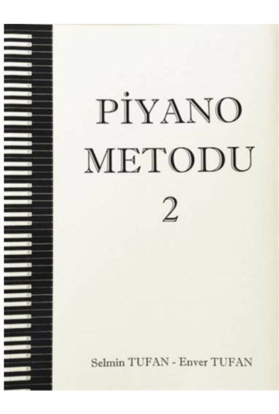 Piyano Metodu 1 ve Piyano Metodu 2 (Set) - Enver Tufan - Selmin Tufan