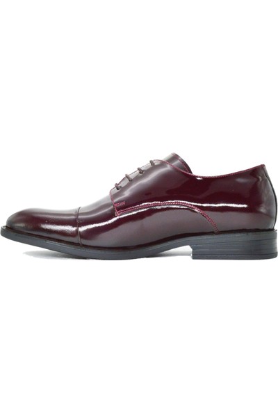 Igs Erkek Deri Klasik Ayakkabı - İ1801-2 M 1000 Bordo Rugan
