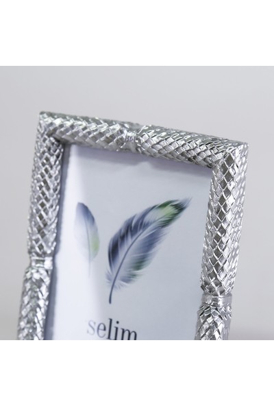 Selim 10 x 15 cm Zena Çerçeve Gümüş