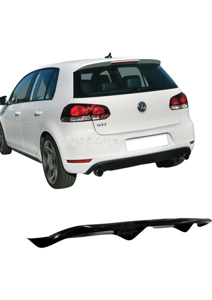 Volkswagen Golf 6 Gtı Difüzör Golf-Arka-Tampon-Difizör-Eki