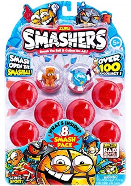 Marka: Mercan Smashers Paket, 8 Adet (ZUR-SMH-7403) Kategori: Kutu Oyunları fiyatları