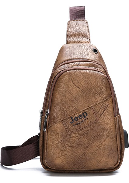 Göğüs Çantası Erkek Rahat Çapraz Çanta Büyük Kapasiteli Moda Retro Omuz Çantası Erkek Çantası (Yurt Dışından) fırsatları
