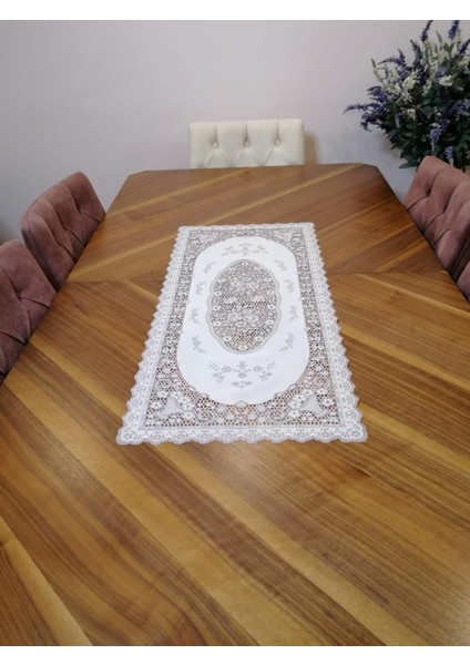 Pvc Runner ve Sehpa Üstü Servislik 80*40 cm