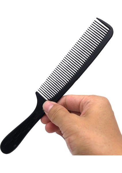 12 Pcs Erkekler Saç Kesim Tarak Saç Salonu Düz Saç Kesimi Tarağı (06417) (Yurt Dışından)