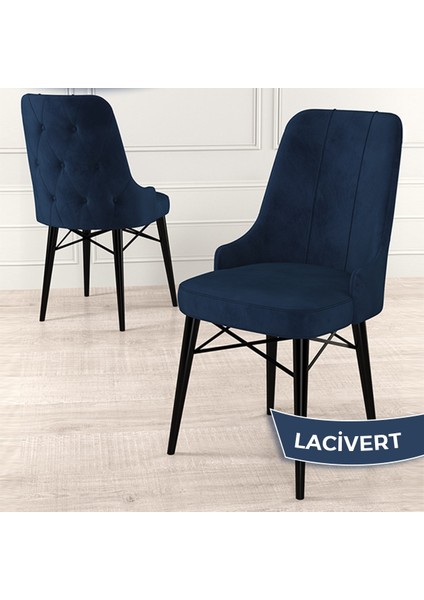 Concept Iza Serisi,80 X 132 cm Mdf Açılabilir Siyah Mermer Desen Mutfak Masa Takımı, 4 Sandalye