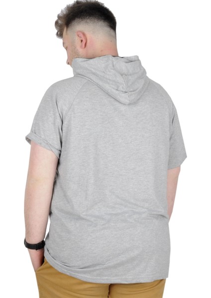 Büyük Beden T-Shirt Kapşonlu Paris 22174 Grimelanj modelleri