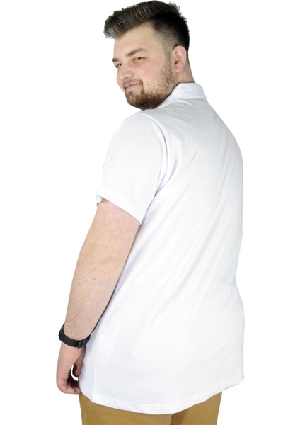 Erkek T Shirt Polo New York Throwback 22302 Beyaz modelleri