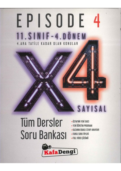 11.Sınıf Tüm Dersler Soru Bankası - Sayısal - Episode 4