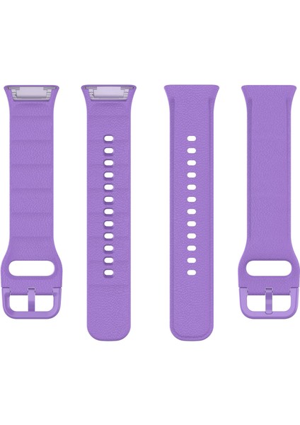 Oppo Watch Free Kordon Kayış Yumuşak Silikon Akıllı Bileklik Spor Kordon Mor fiyatları