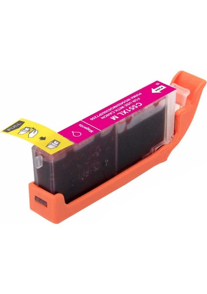 Canon CLI-551XL/6445B001 Kırmızı Muadil Kartuş Yüksek Kapasiteli