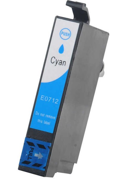 Epson T0712-C13T07124021 Mavi Muadil Kartuş
