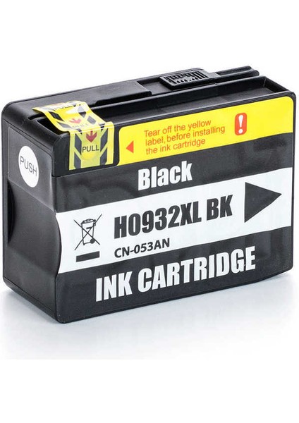 Hp 932XL-CN053AE Siyah Sıfır Muadil Kartuş
