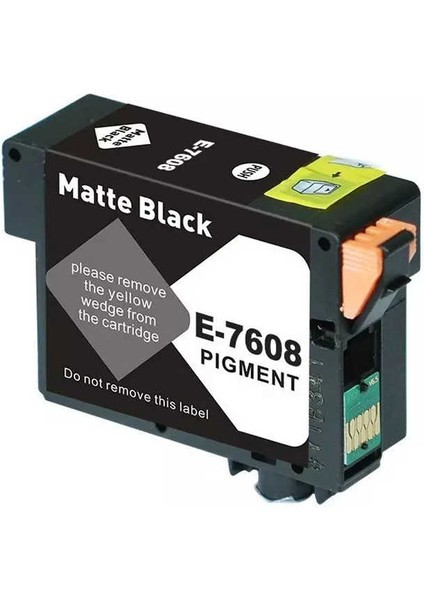 Epson T7608-C13T76084010 Mat Siyah Muadil Kartuş