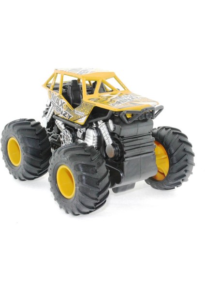 Die Cast Sürtmeli Off Road Jeep - Sarı