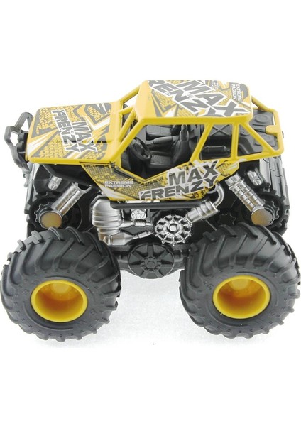 Die Cast Sürtmeli Off Road Jeep - Sarı