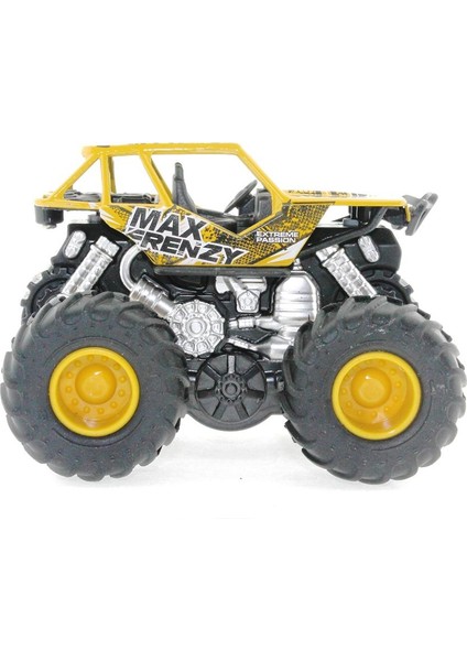 Die Cast Sürtmeli Off Road Jeep - Sarı