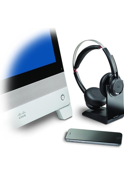 Voyager Focus Uc Bluetooth USB Aktif Gürültü Önlemeli Kulaklık