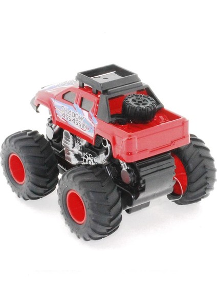 Die Cast Çek Bırak Off Road Jeep - Kırmızı