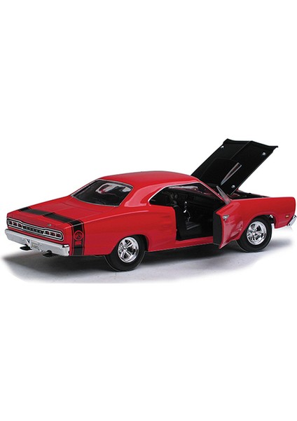 1:24 1969 Dodge Coronet Super Bee Kırmızı